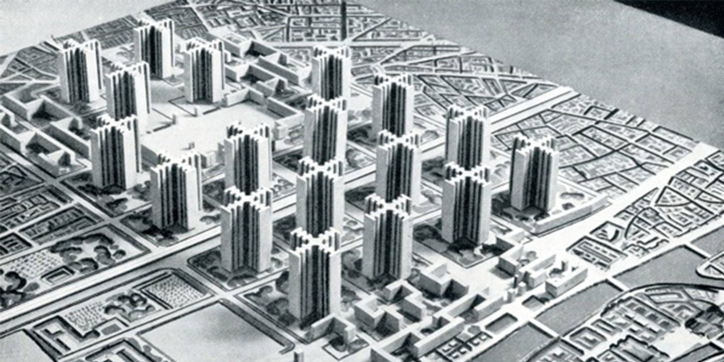 Le Corbusiers Plan For Paris