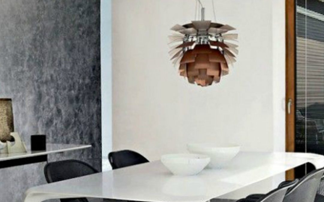 Trendy – Copper Artichoke Lamp