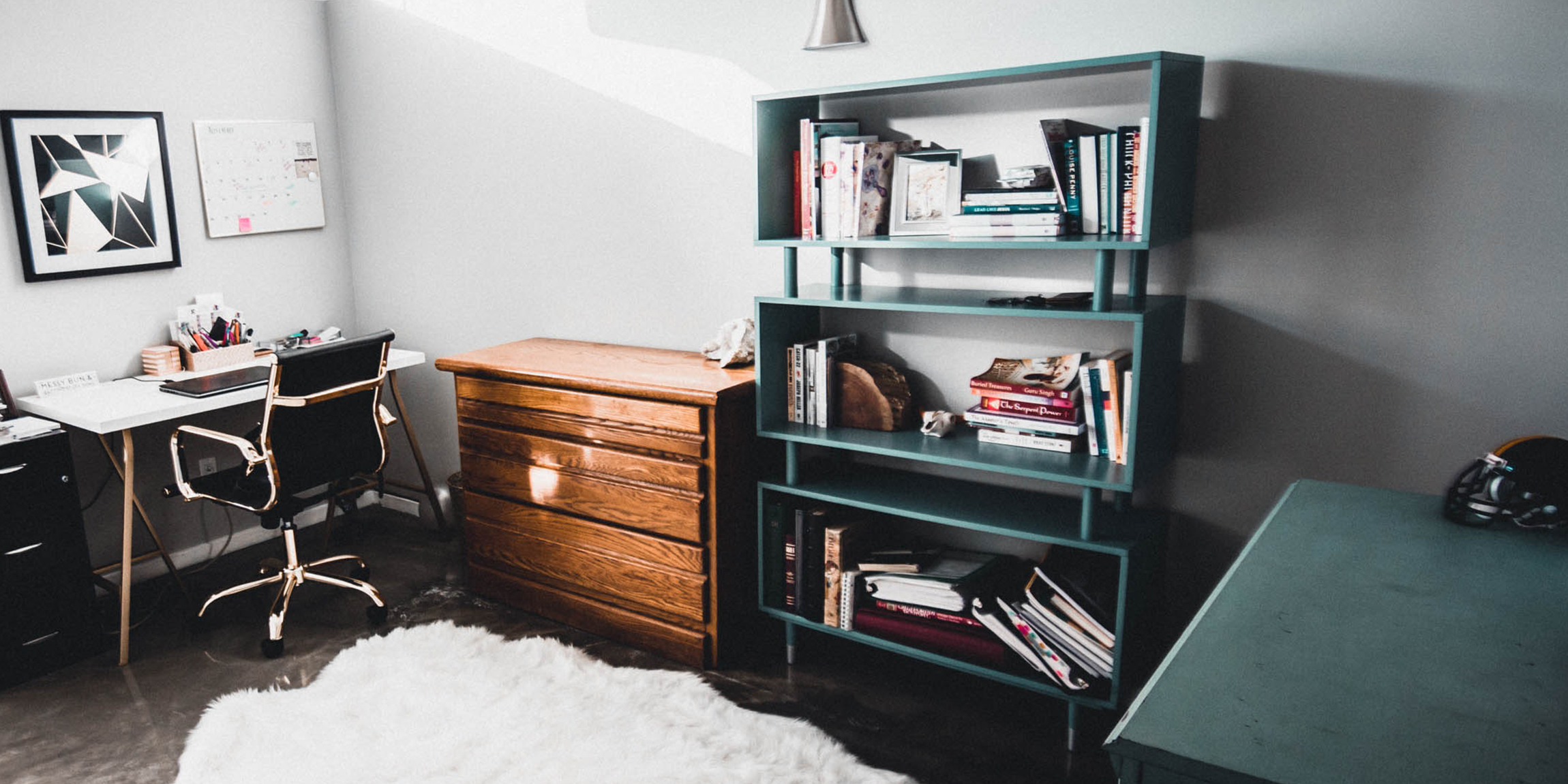 Home Office Set Up With Eames Office Chairs