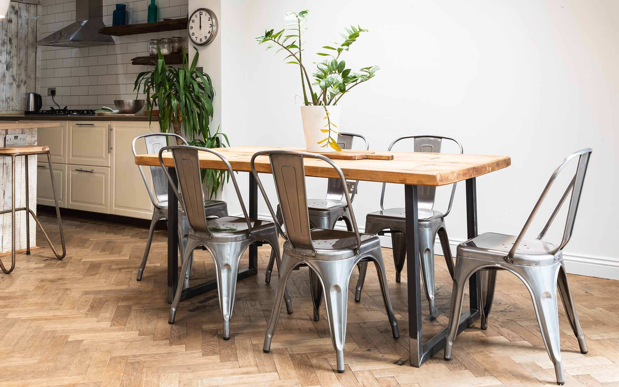 Metal Tolix Inspired Chair From Pash