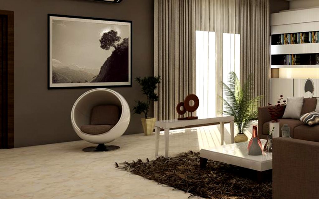 Eero Aarnio Ball Chair In Modern Home