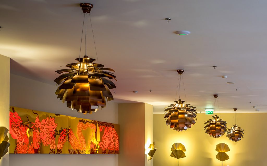 Henningsen Artichoke Lamps