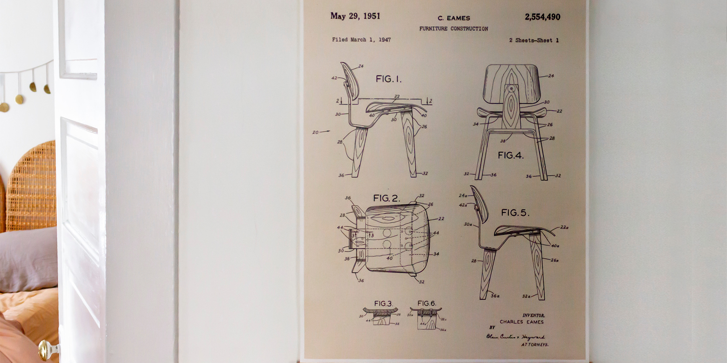 Eames DCW Chair Poster