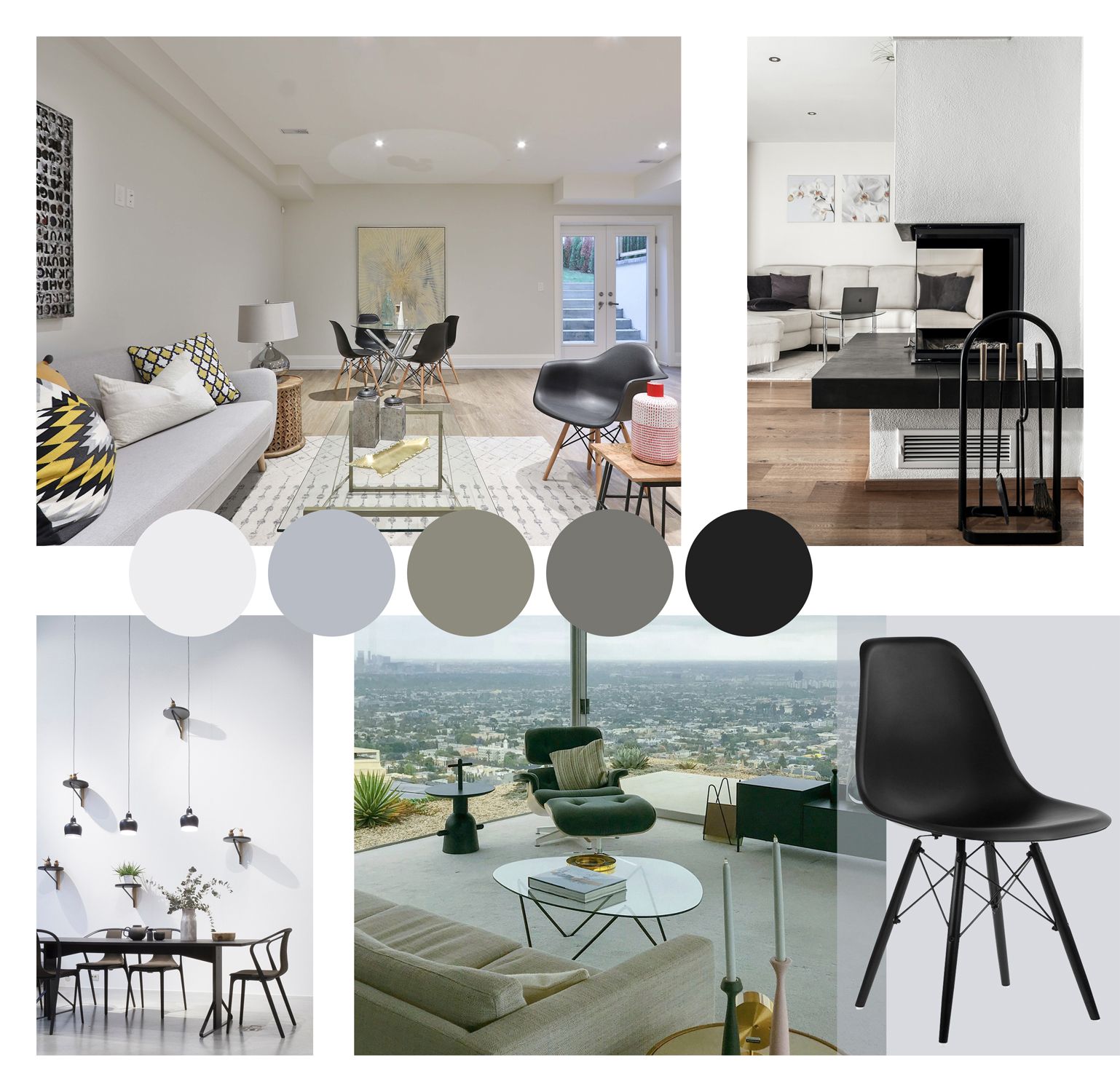 Eames Eiffel Chairs Used In Modern Homes