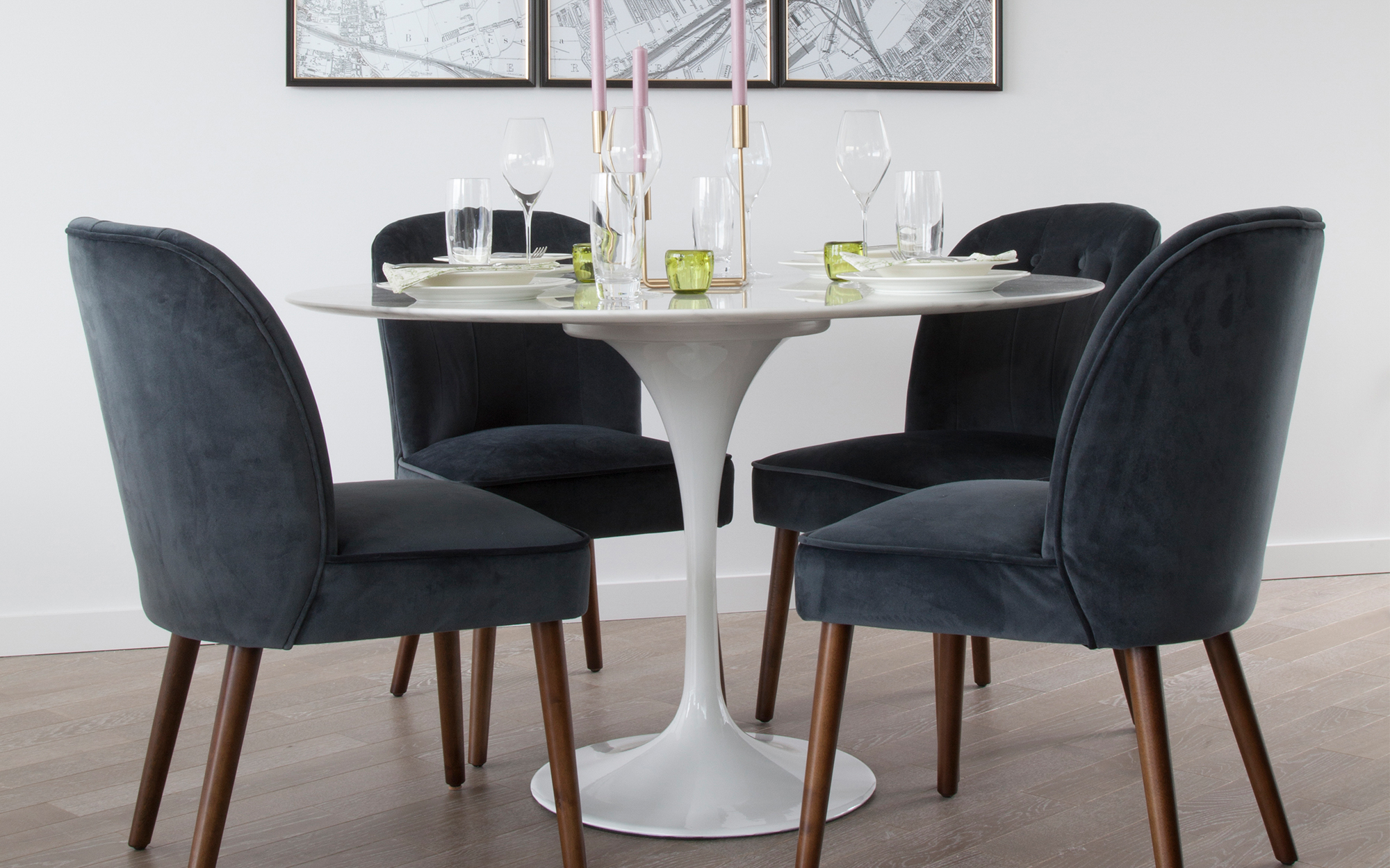 Saarinen Tulip Table Dining Room
