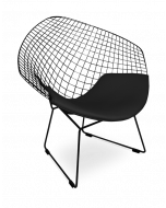 Bertoia Diamond Chair Replica - Front Angle