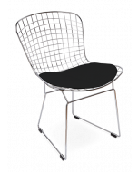 Bertoia Wire Side Chair Replica - front angle
