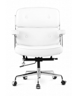 Eames Style Executive ES104 Office Chair - White Leather