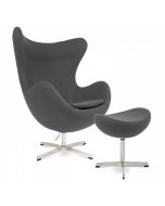 Jacobsen Egg Chair & Ottoman Replica