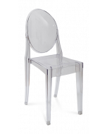 Starck Victoria Ghost Chair Replica Front Angle
