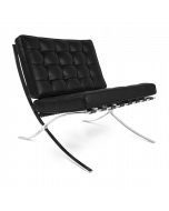 Ludwig Mies Van Der Rohe Barcelona Chair Replica - front angle