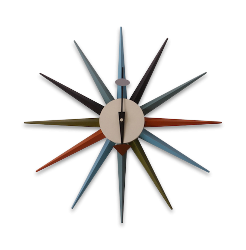 Nelson Sunburst Clock Replica | Pash Classics