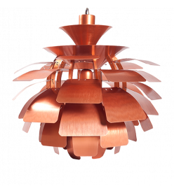 Artichoke Large Pendant Lamp - Copper