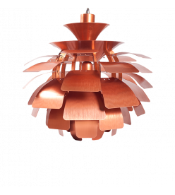 Artichoke Lamp Replica - Copper