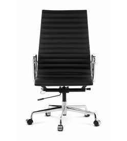 Eames EA119 Office Chair Replica - Black Leather