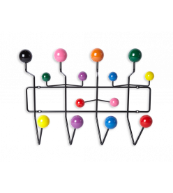 Eames Hang It All Coat Rack replica - black