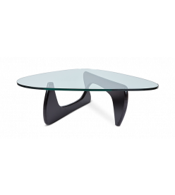 Noguchi Tribeca Coffee Table Replica in Black Wood - front