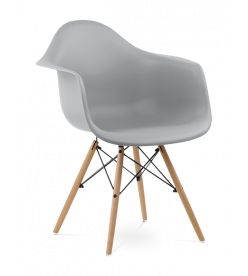 Eames DAW Chair Replica - Mid Grey