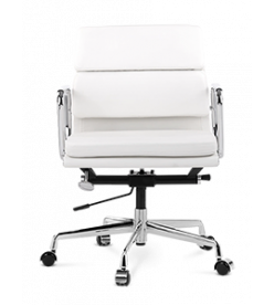 Eames EA217 Office Chair Replica - White Leather