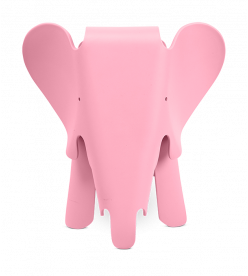 Eames Style Elephant - Pink