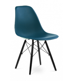 Eames DSW Chair Replica - Ocean & Black Legs 