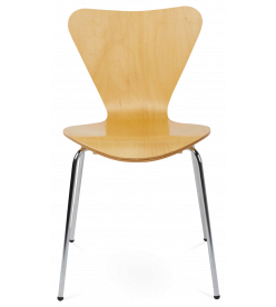 Jacobsen Series 7 Chair in Beech Plywood - front