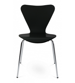 Jacobsen Style Series 7 Dining Chair - Black Plywood