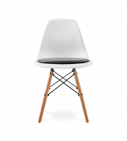 Eiffel Chair Seat Pad Cushion in Dark Grey - chair & cushion