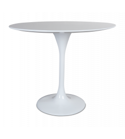 Saarinen 90cm Tulip Table - White
