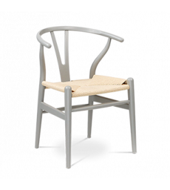 Wegner Wishbone Chair Replica - Grey Wood