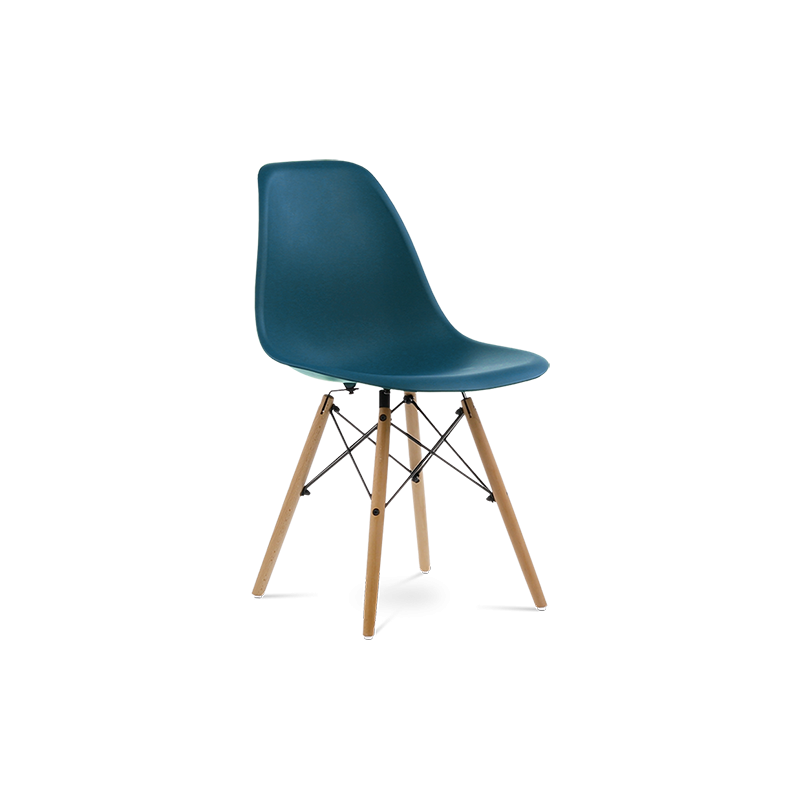 Eames DSW Chair Replica in Ocean Beech Legs Pash Classics