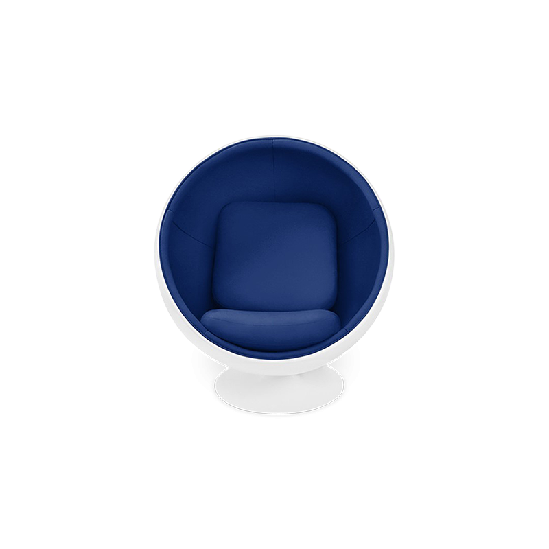 Blue shop ball chair