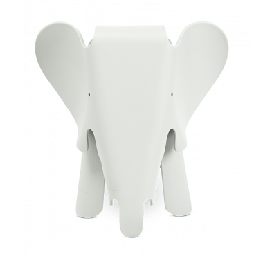 Eames Style Elephant - White