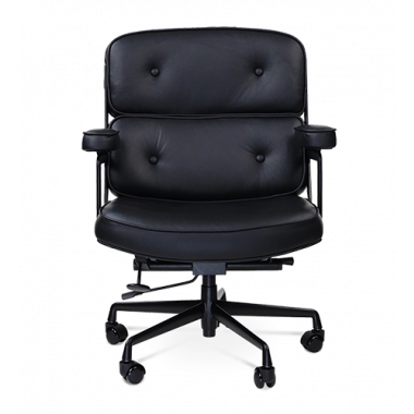 Limited Edition Eames Style ES104 Office Chair - Black Leather
