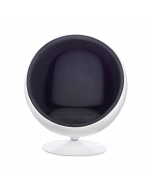Eero Aarnio Ball Chair Replica - Black Cashmere Wool
