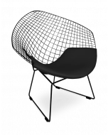 Bertoia Diamond Chair Replica - Front Angle