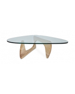 Noguchi Style Tribeca Coffee Table - Natural Wood