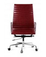 Eames EA119 Office Chair Replica - red wine leather