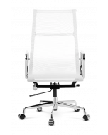 Eames Style EA119 Office Chair - White Mesh