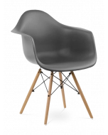 Eames DAW Chair Replica - Dark Grey