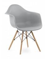 Eames DAW Chair Replica - Mid Grey