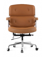 Eames Style Executive ES104 Office Chair - Tan Brown Leather