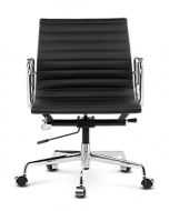 Eames EA117 Management Office Chair Replica - Black Leather