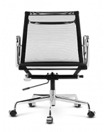 Eames Style EA117 Management Office Chair - Black Mesh