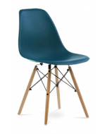 Eames DSW Chair Replica - Ocean & Beech Legs