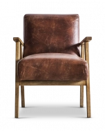 Nordhavn Armchair - Vintage Brown Leather