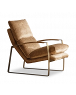 Orestad Lounge Chair - Ochre Fabric