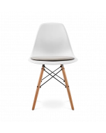 Eiffel Chair Seat Pad Cushion in Beige - chair & cushion