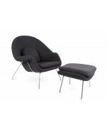 Saarinen Style Womb Chair & Ottoman