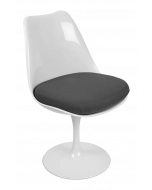Saarinen Tulip Side Chair Replica -  front angle
